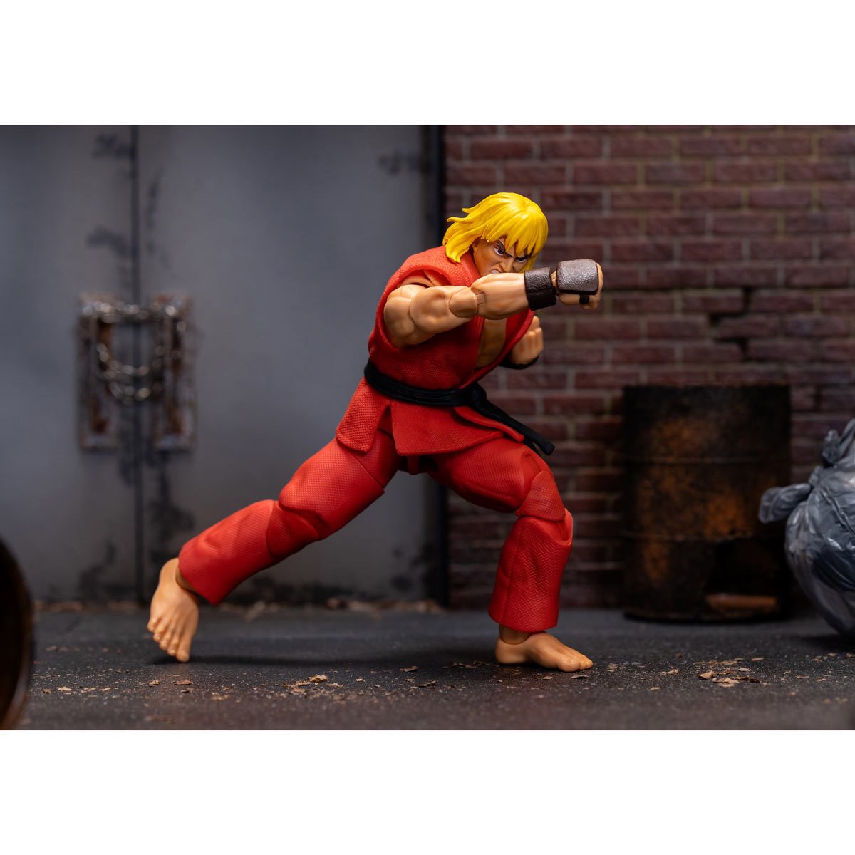 Jada Ultra Street Fighter II Ken 1/12 Scale Action Figure