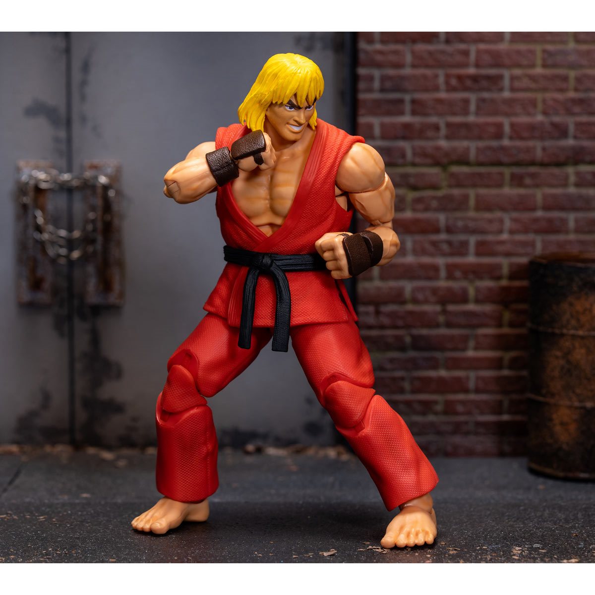 Jada Ultra Street Fighter II Ken 1/12 Scale Action Figure