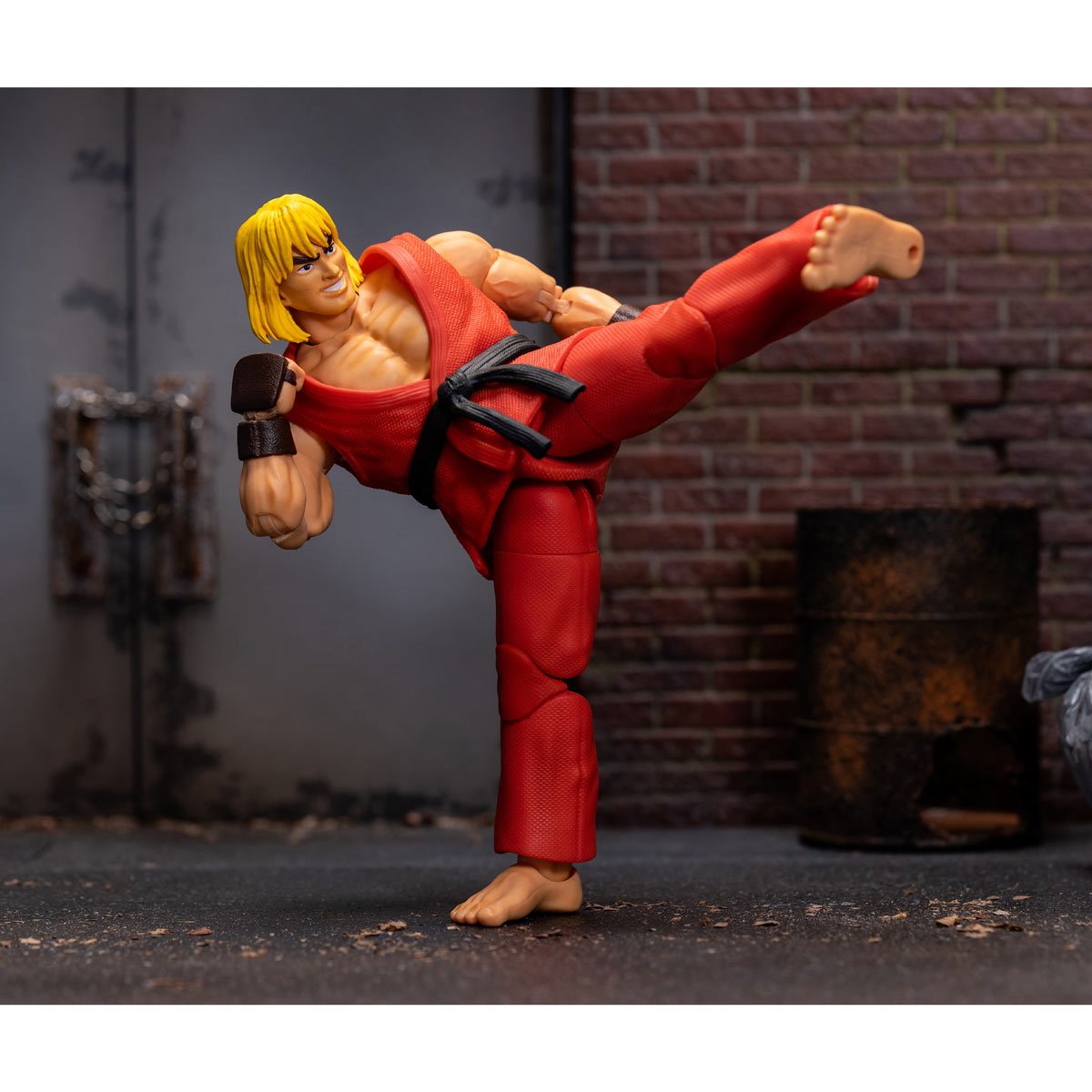 Jada Ultra Street Fighter II Ken 1/12 Scale Action Figure
