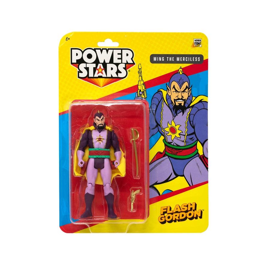 Boss fight Studio Power Stars Action Figure: Ming the Merciless Flash Gordon