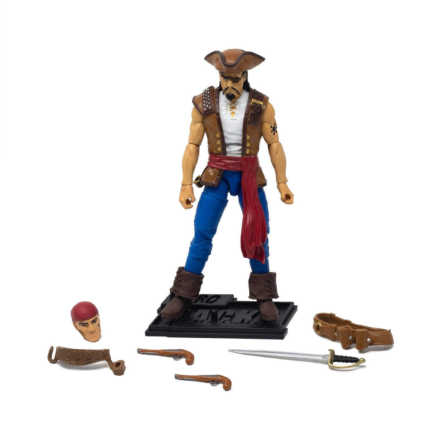 Boss Fight Studio Vitruvian Hero Hacks SINGH PIRATE The Phantom 3.75" Figure H.A.C.K.S.