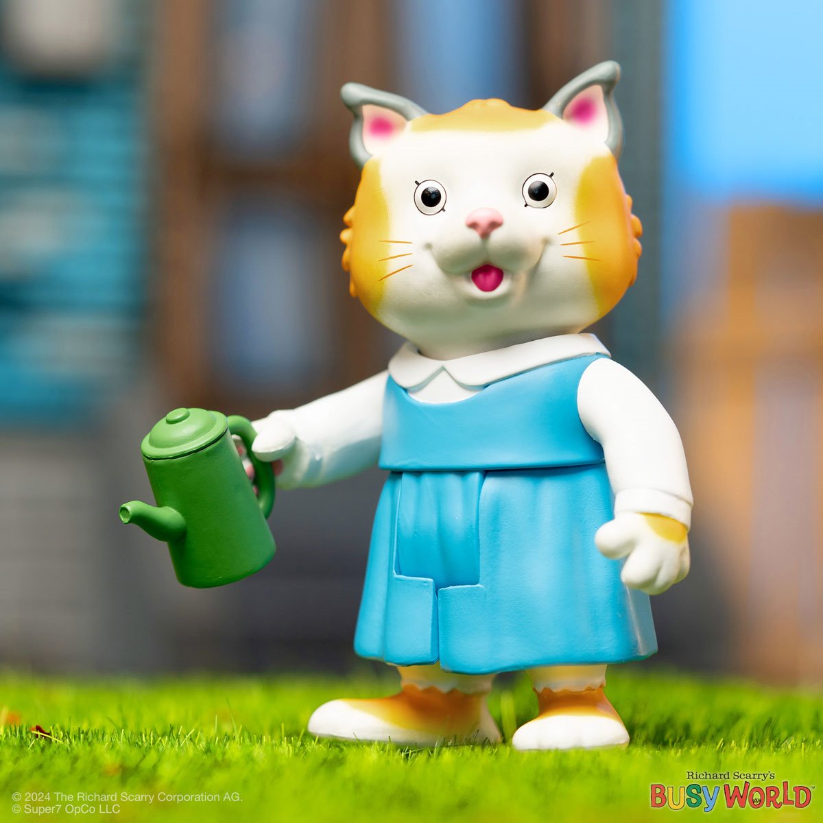 Super7 ReAction Richard Scarry's Busy World SALLY CAT Action Figure