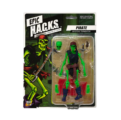 Boss Fight Studio EPIC H.A.C.K.S. Action Figure Pirate Skeleton Hacks