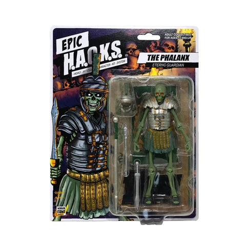 Boss Fight Studio Epic H.A.C.K.S. Action Figure: Phalanx Eterno Guardian Skeleton Hacks