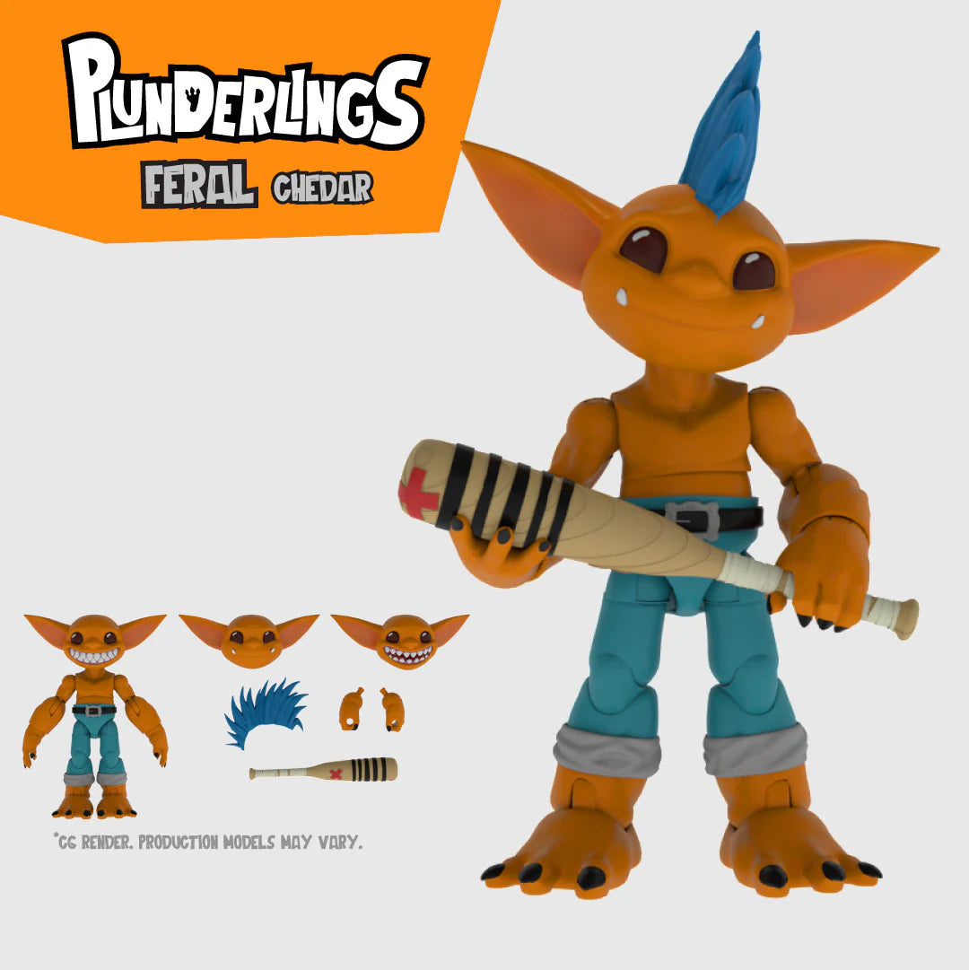 Plunderlings Feral Chedar 1/12 Action Figure Lone Coconut