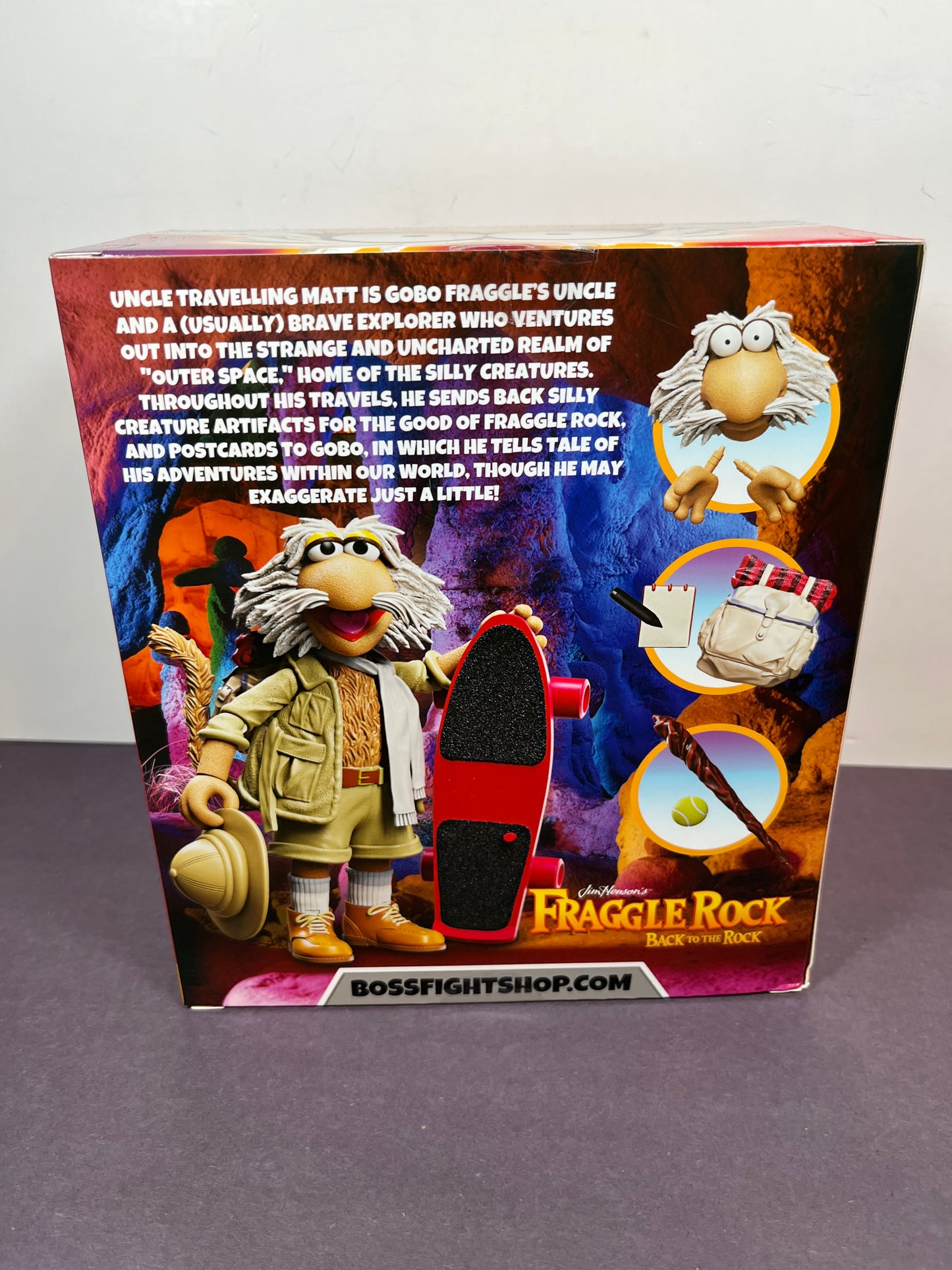 Boss Fight Studio Fraggle Rock Back To The Rock UNCLE TRAVELLING MATT Figure