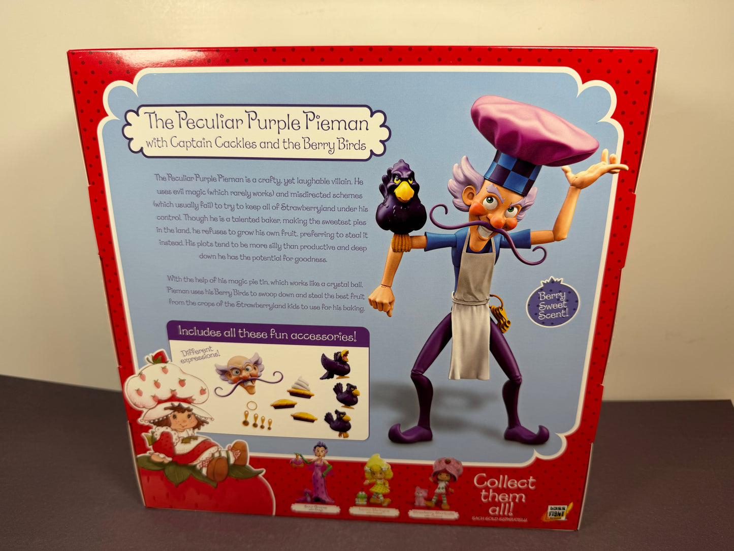 Boss Fight Studio Strawberry Shortcake Purple Pieman Action Figure