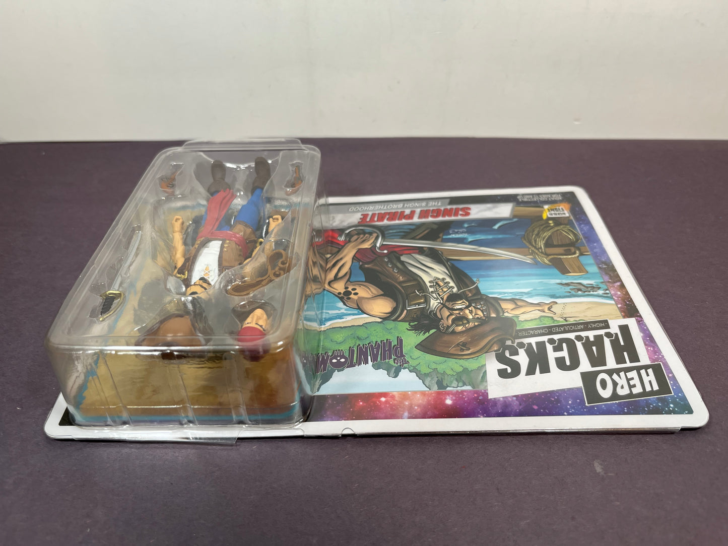 Boss Fight Studio Vitruvian Hero Hacks SINGH PIRATE The Phantom 3.75" Figure H.A.C.K.S.