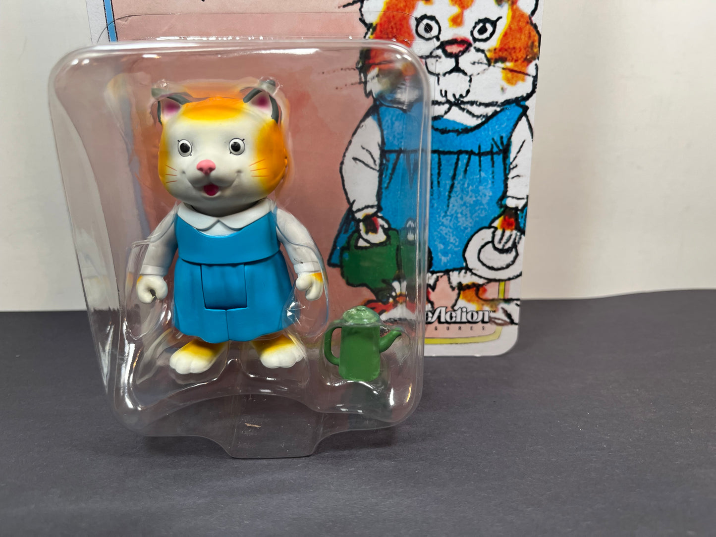 Super7 ReAction Richard Scarry's Busy World SALLY CAT Action Figure
