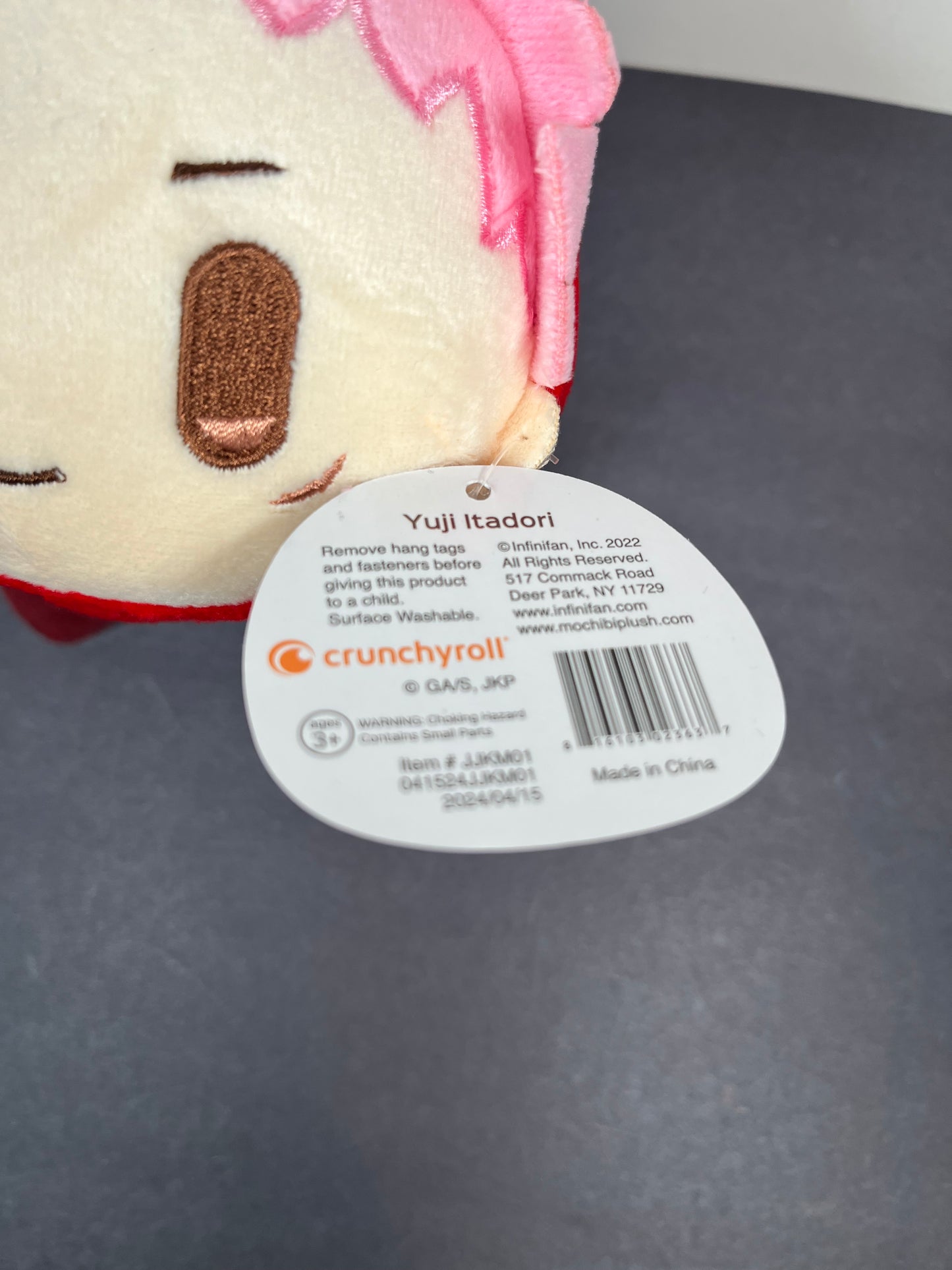 Mochibi Jujutsu Kaisen Yuji Itadori Anime Plush