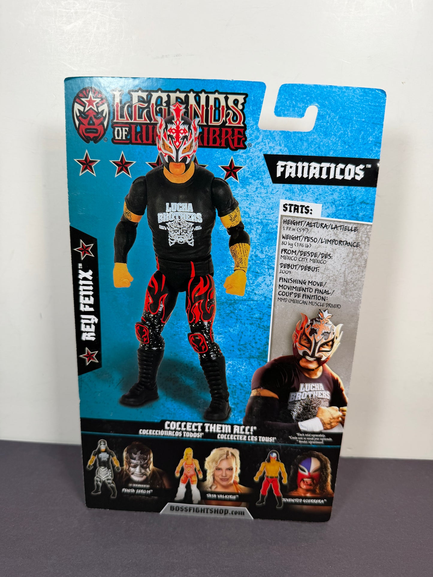 Boss Fight Studio Legends of Lucha Libre Fanaticos Rey Fenix Action Figure