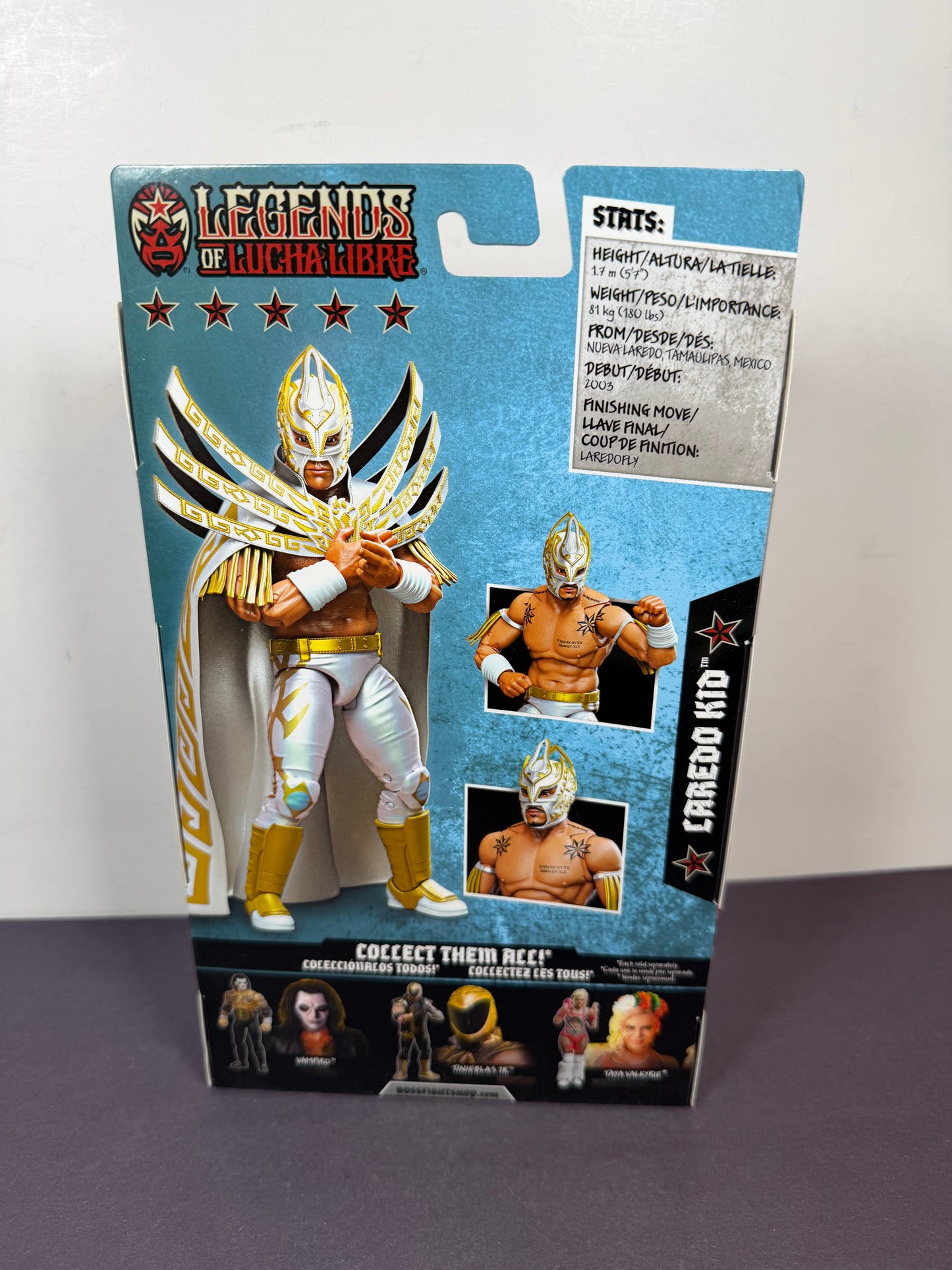 Boss Fight Studio Legends of Lucha Libre Premium Laredo Kid Action Figure