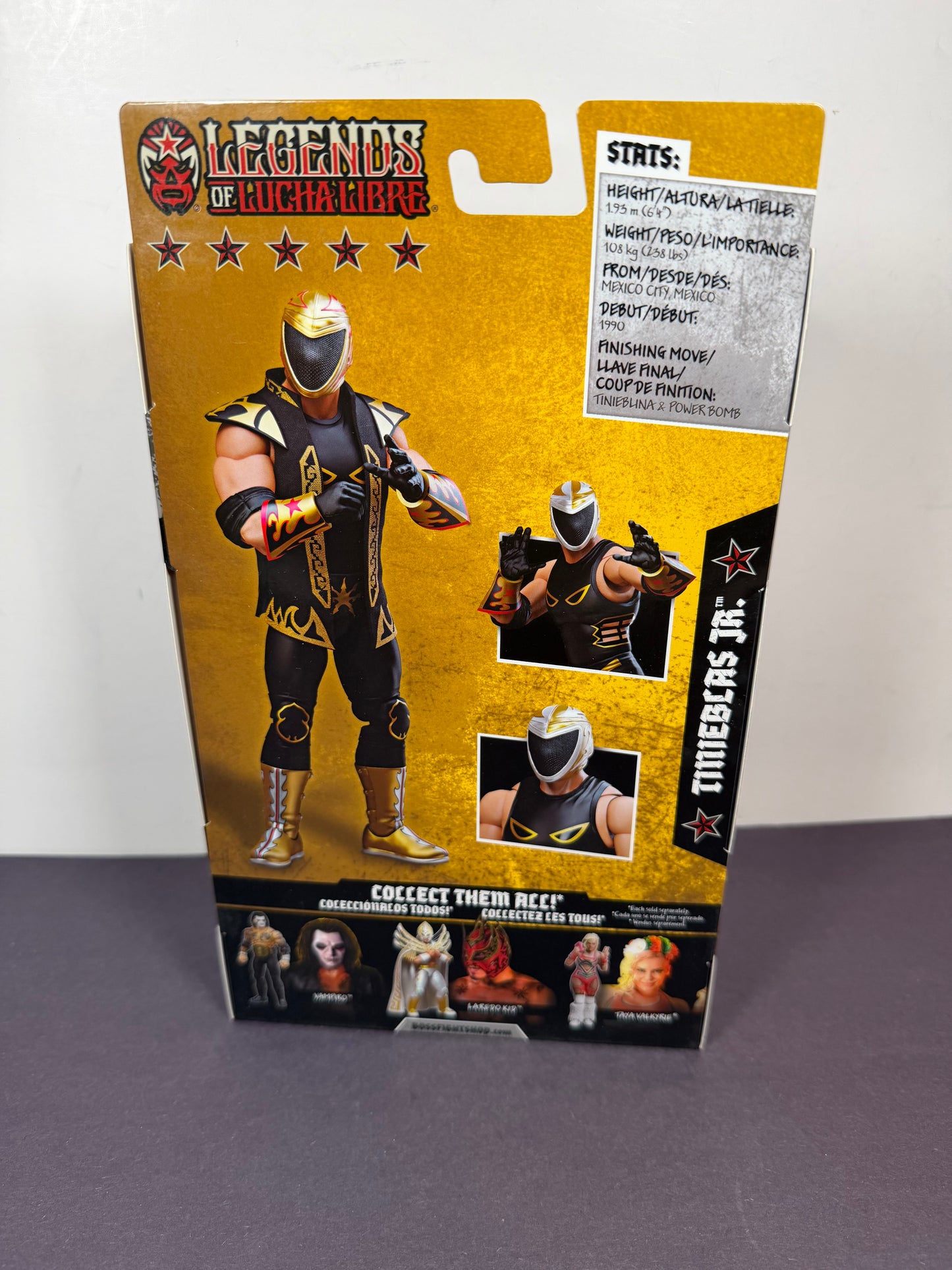 Boss Fight Studio Legends of Lucha Libre Premium Tinieblas Jr Action Figure