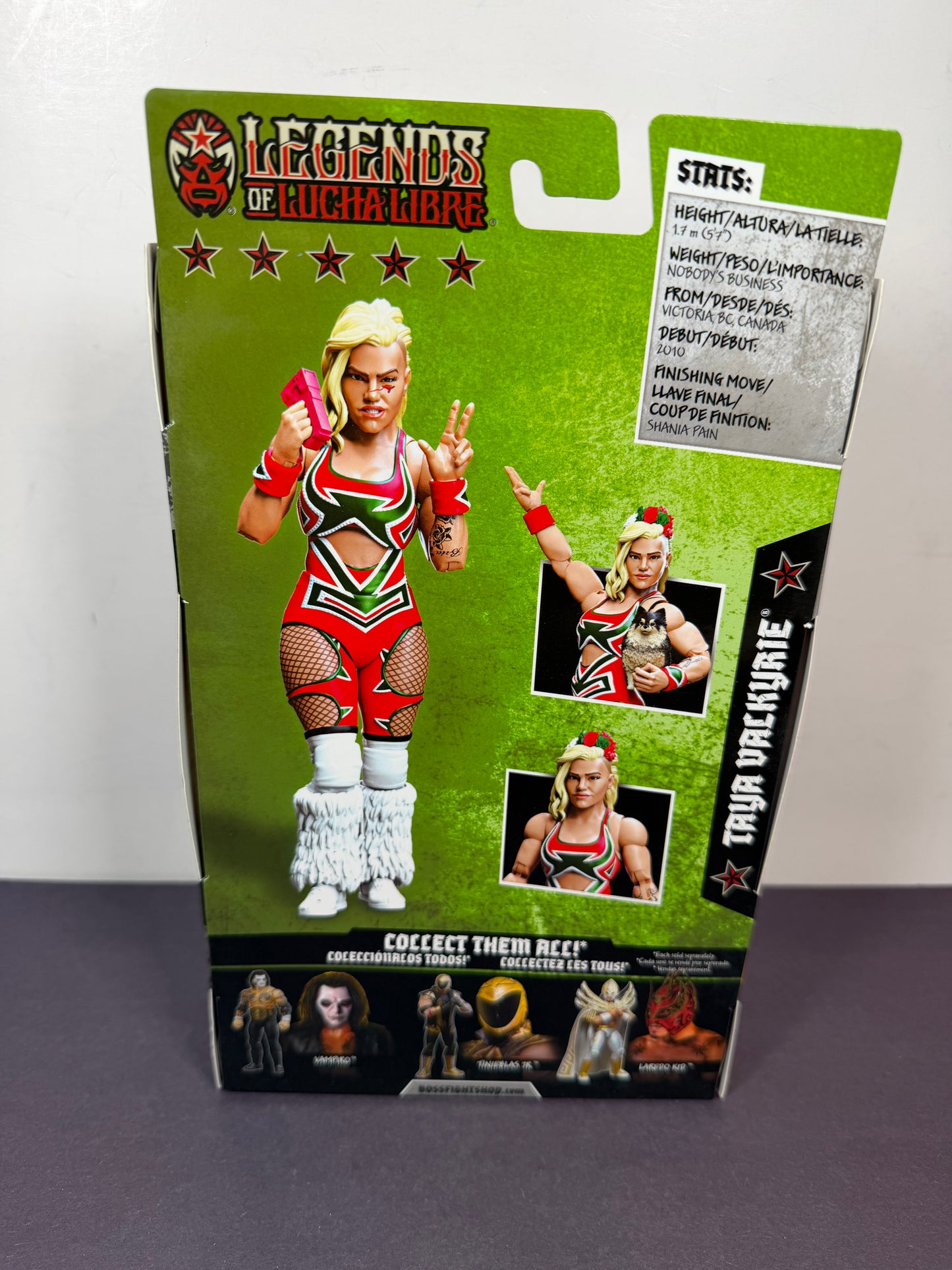 Boss Fight Studio Legends of Lucha Libre Premium Taya Valkyrie Action Figure