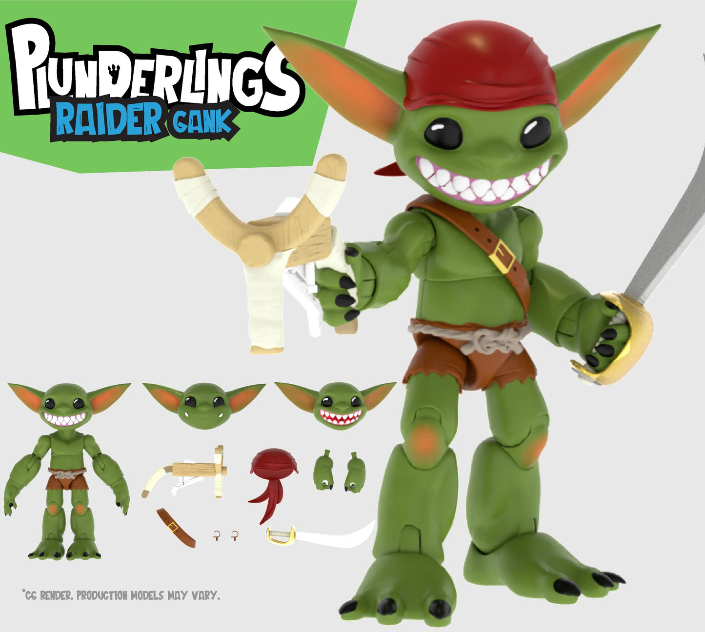 Plunderlings Raider Gank 1/12 Action Figure Lone Coconut