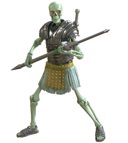 Boss Fight Studio Epic H.A.C.K.S. Action Figure: Phalanx Eterno Guardian Skeleton Hacks