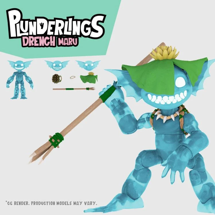 Plunderlings Drench Maru 1/12 Action Figure Lone Coconut