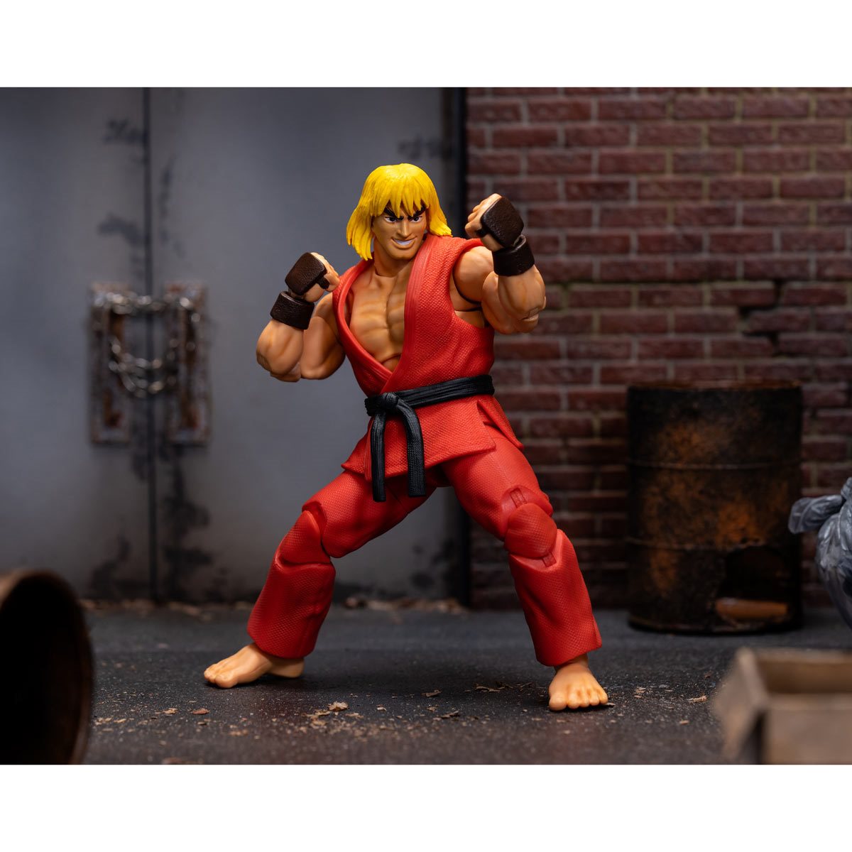 Jada Ultra Street Fighter II Ken 1/12 Scale Action Figure