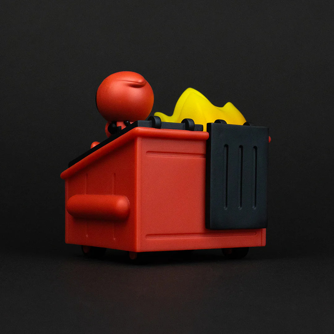100% Soft Deadpool Dumpster Fire Vinyl Figure