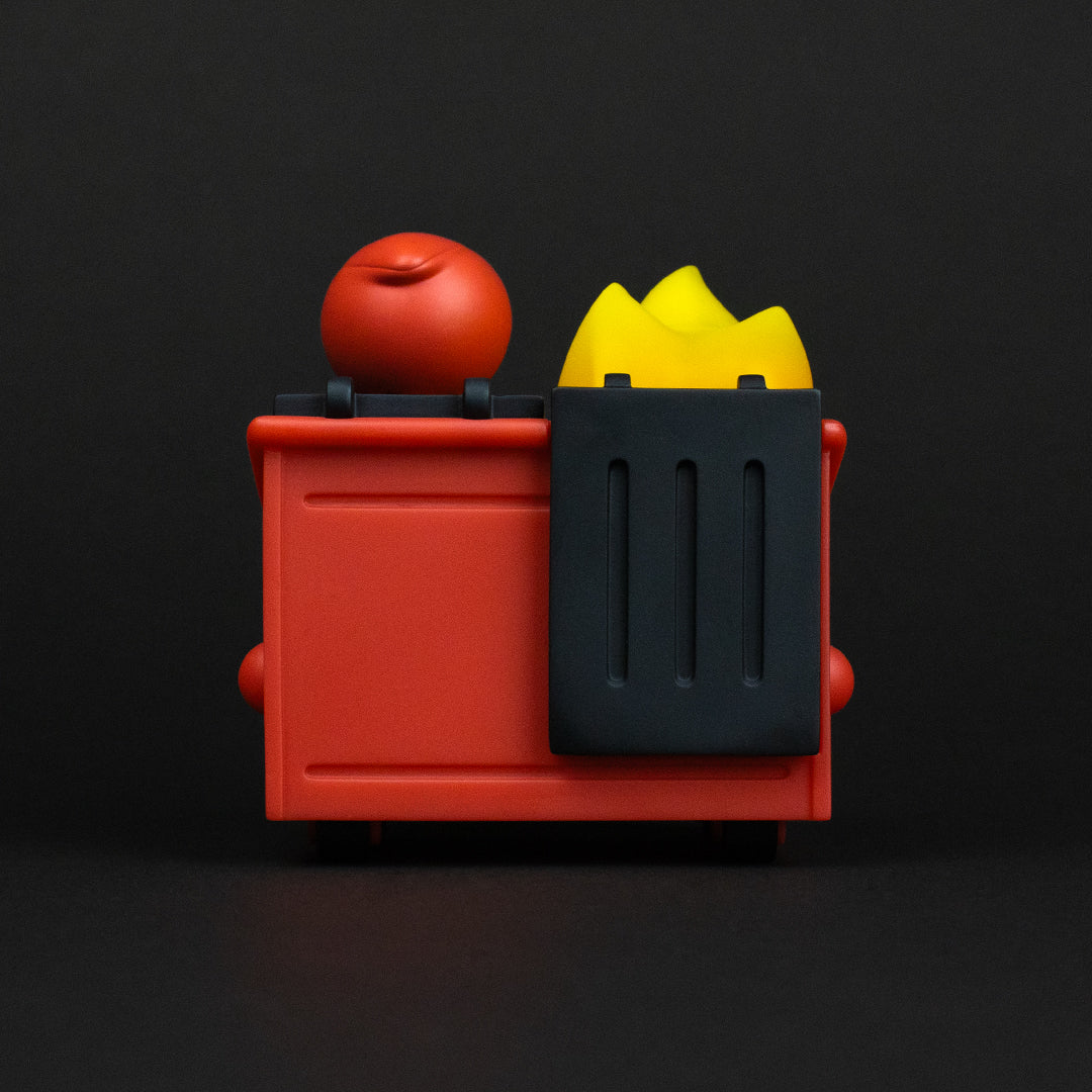 100% Soft Deadpool Dumpster Fire Vinyl Figure