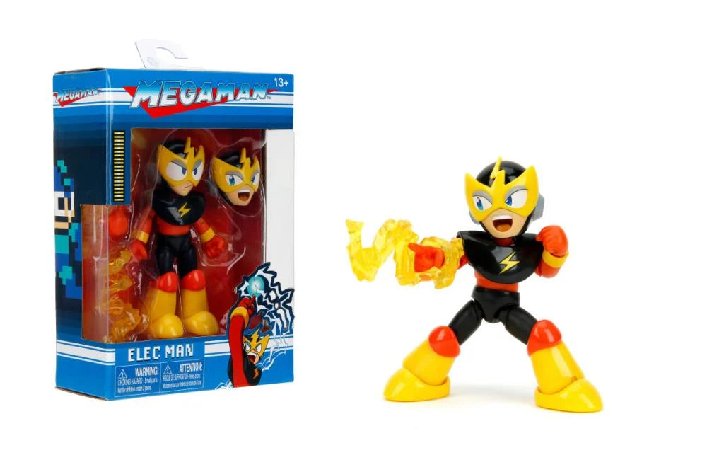 Jada Toys Mega Man Elec Man 1/12 Scale Action Figure