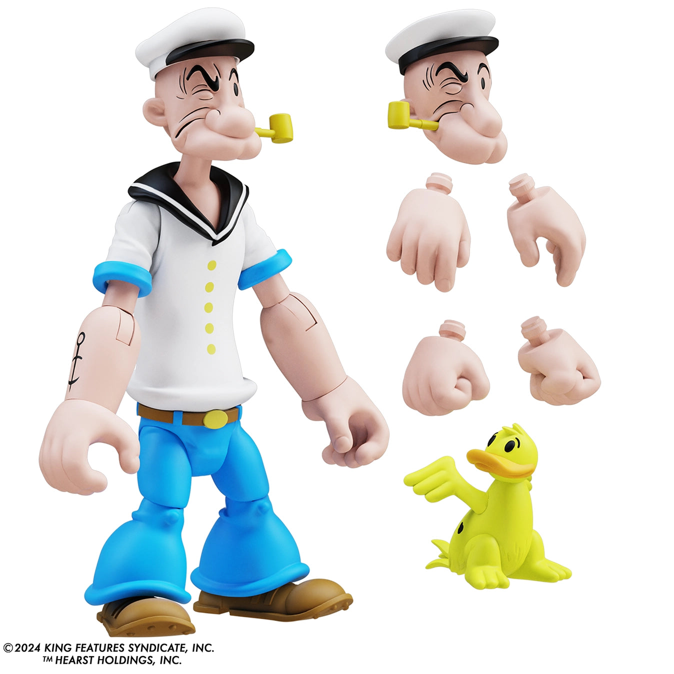 Boss fight Studio Popeye Classics 1st Appearance Action Figure