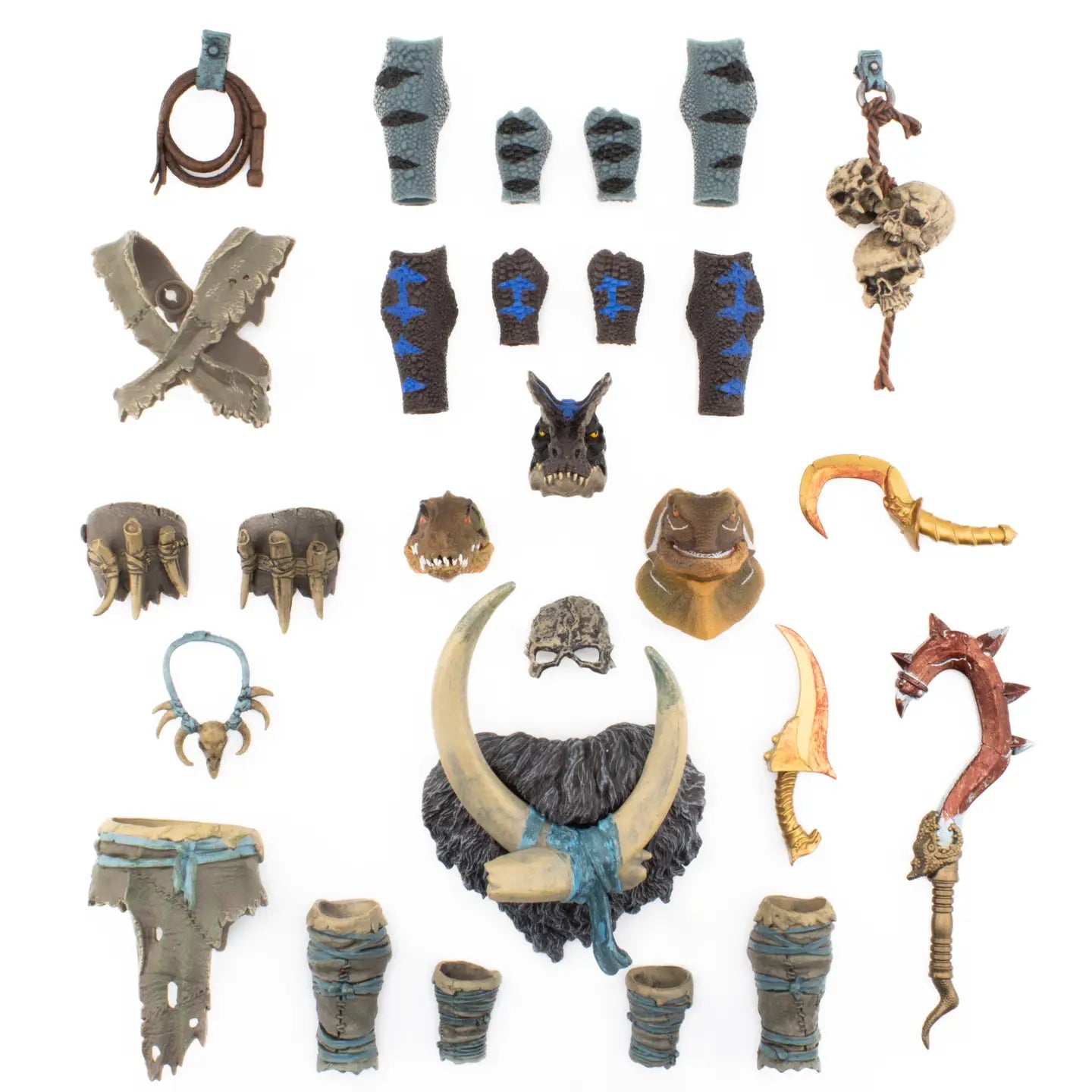 Savage Crucible Huntsman Pack Action Figure Accessories Set