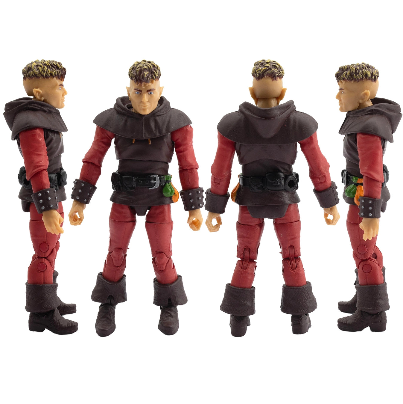 Boss Fight Studio Vitruvian H.A.C.K.S. Action Figure Dwynn Dellos Halfling Scout HACKS