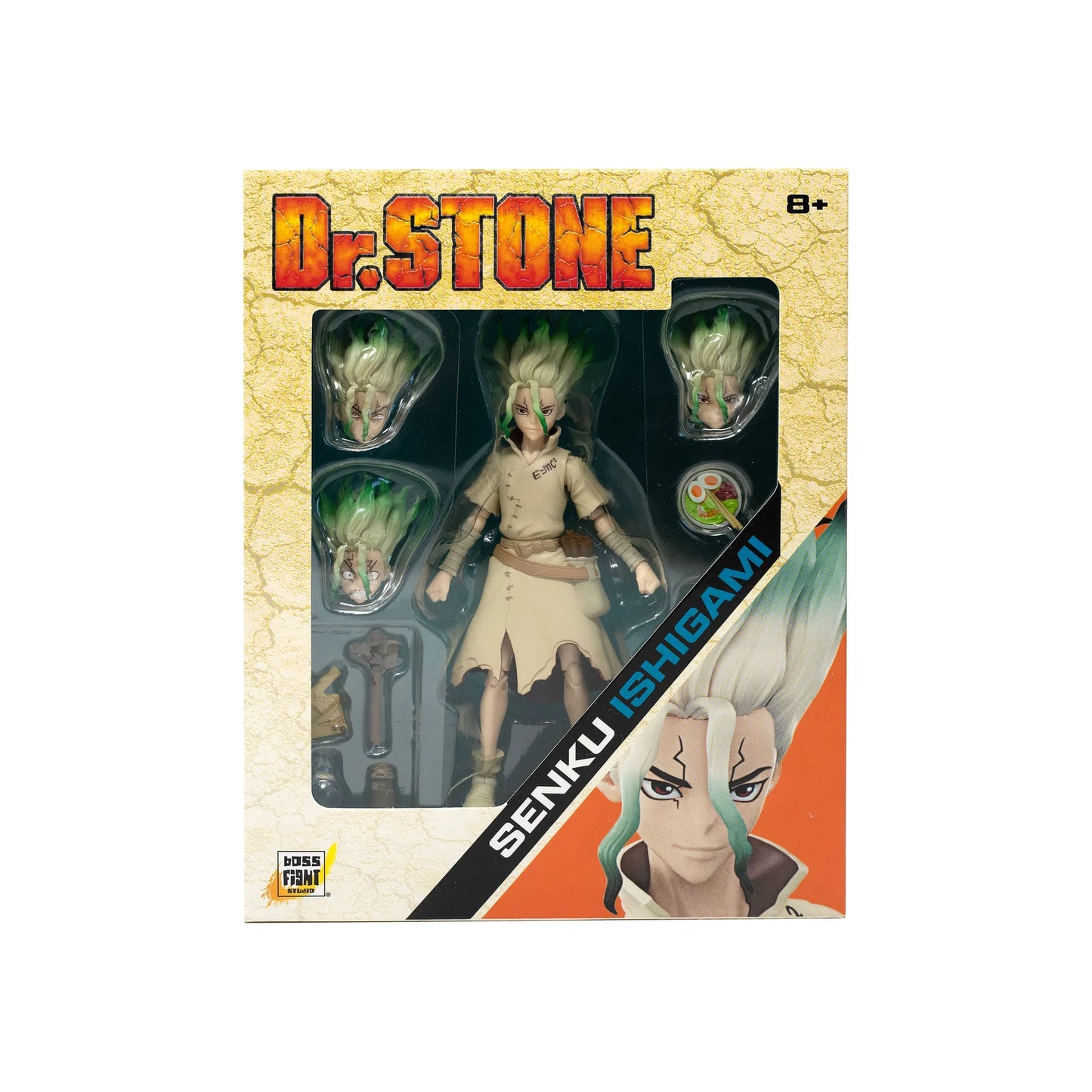Boss Fight Studio Dr. STONE Senku Ishigami Action Figure