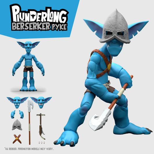 Plunderlings Plunderlong Berserker Pyke 1/12 Action Figure Lone Coconut