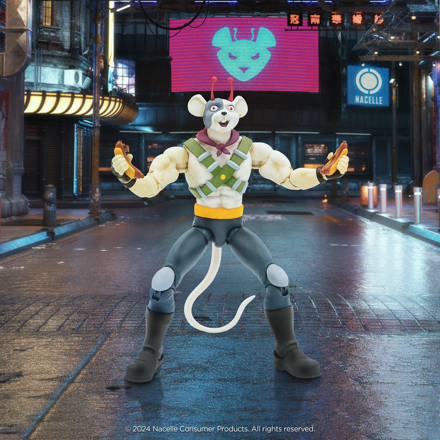 Biker Mice from Mars Vinnie Action Figure