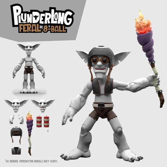 Plunderlings Plunderlong Feral 8-Ball 1/12 Action Figure Lone Coconut