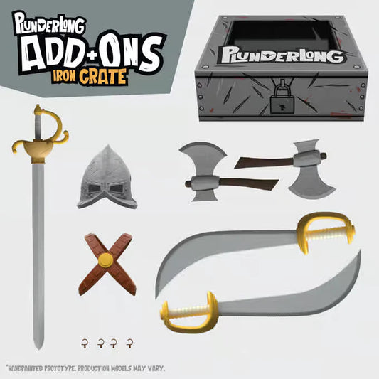 Plunderlings Plunderlong Iron Crate 1/12 Scale Figure Add-Ons Accessories