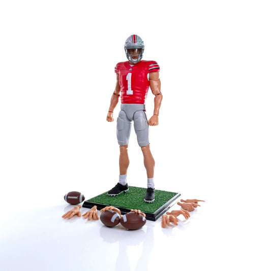 Collegiate Legends #1 Ohio State Walk-On Player College Football Action Figure