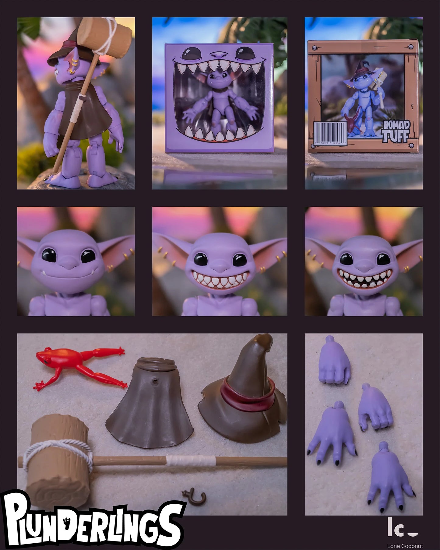Plunderlings Nomad Tuff 1/12 Action Figure Lone Coconut