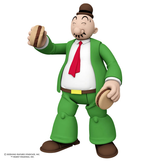 Boss Fight Studio Power Stars Popeye J WELLINGTON WIMPY Action Figure