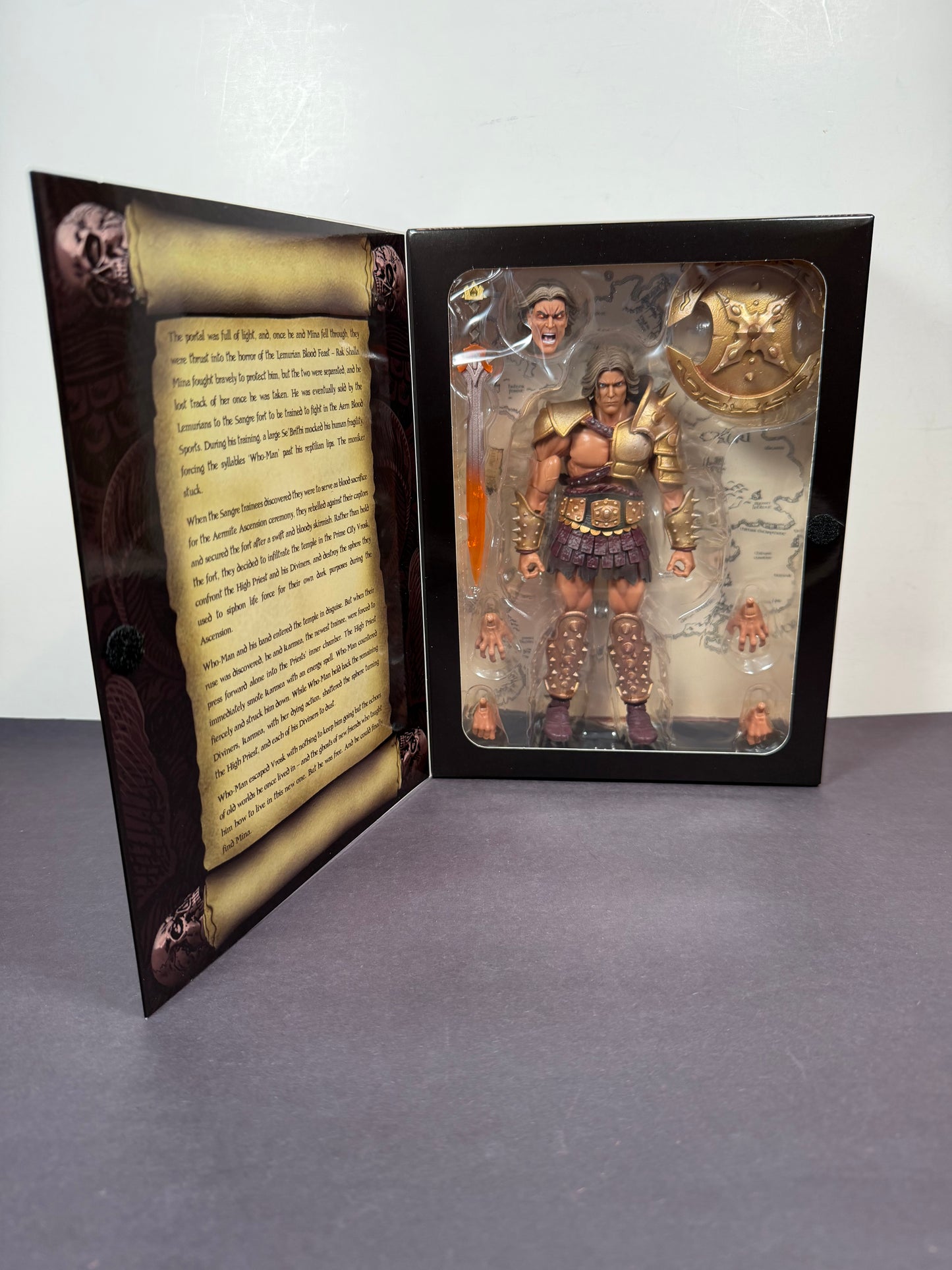 Savage Crucible Who-Man Action Figure