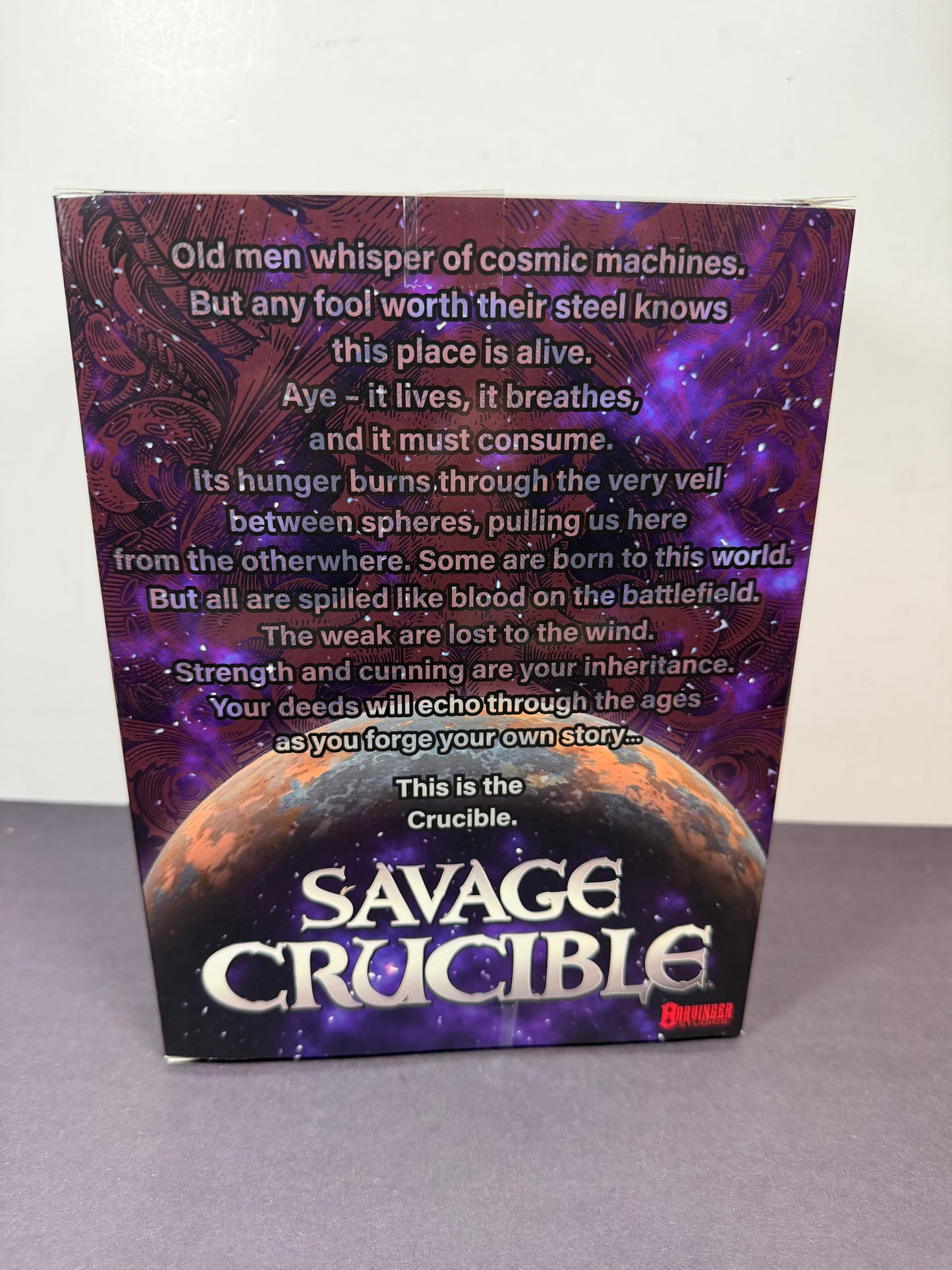 Savage Crucible Who-Man Action Figure