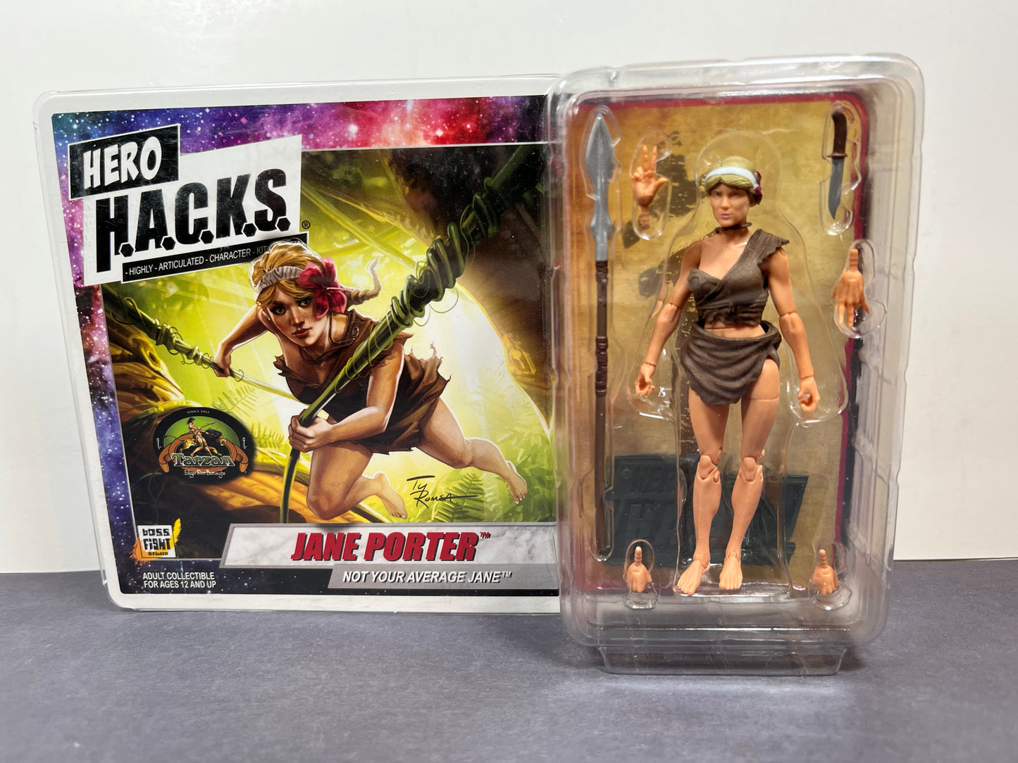Boss Fight Studio Hero H.A.C.K.S. Tarzan Jane Porter Hacks