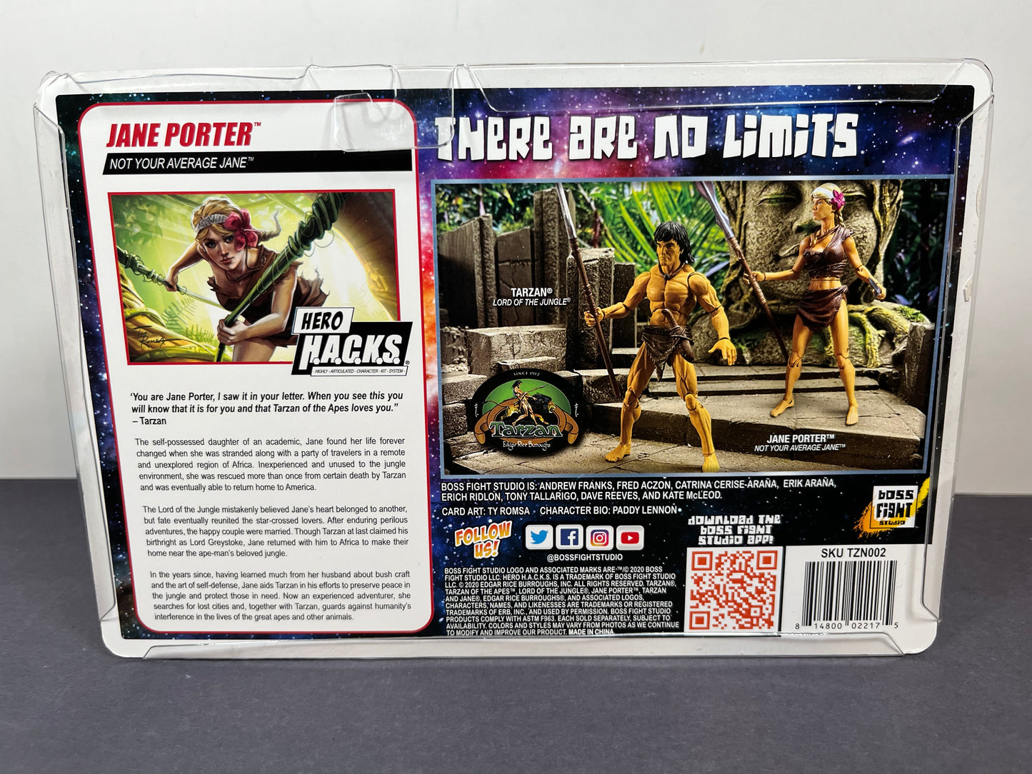 Boss Fight Studio Hero H.A.C.K.S. Tarzan Jane Porter Hacks