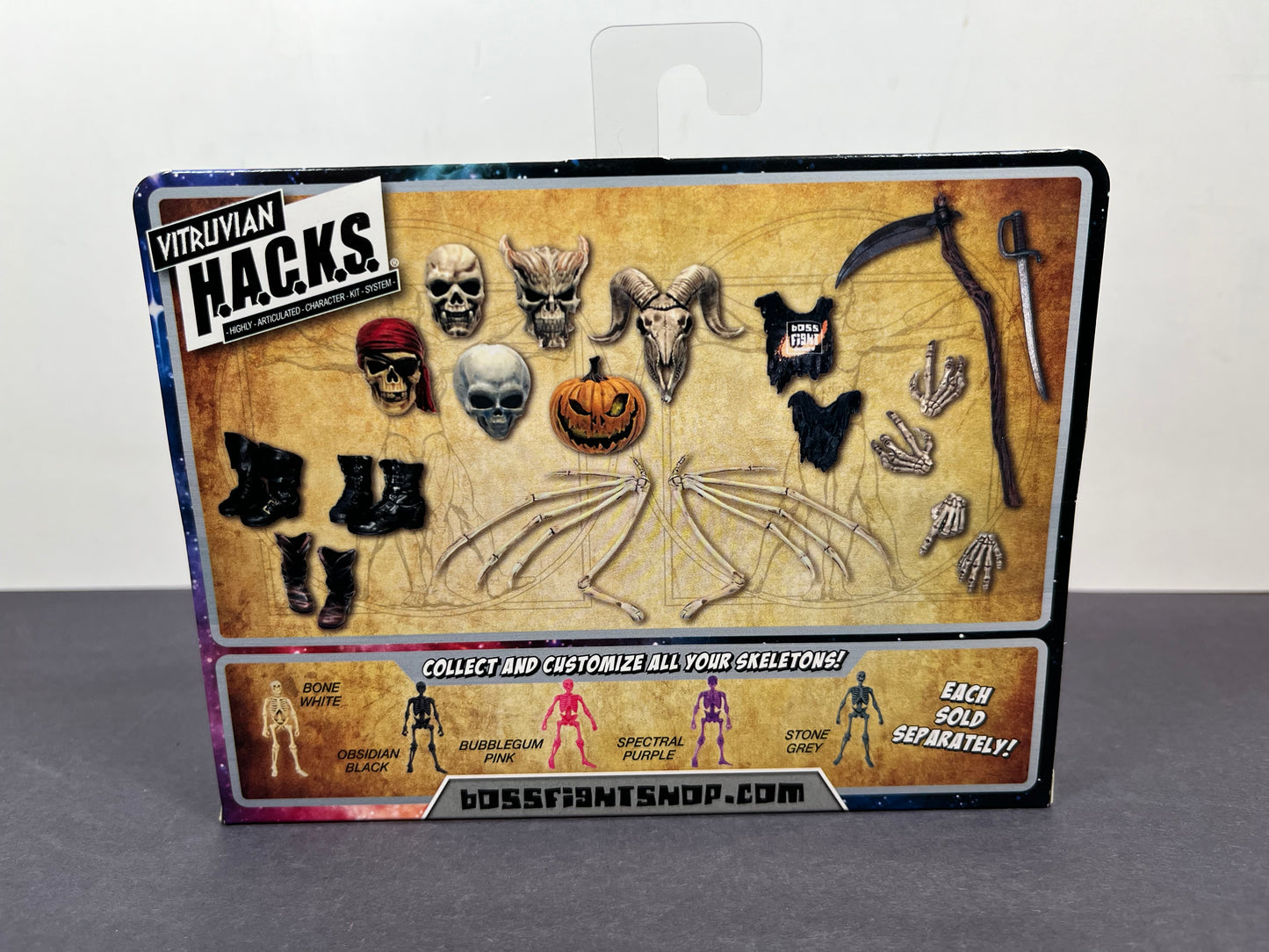 Boss Fight Studio DELUXE CHARACTER BUILDER KIT Skeletons Hacks
