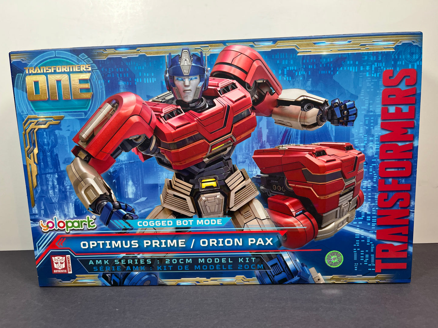 Yolopark Transformers ONE - 20cm Orion Pax [Optimus Prime] Cogged Mode Model Kit - AMK Series