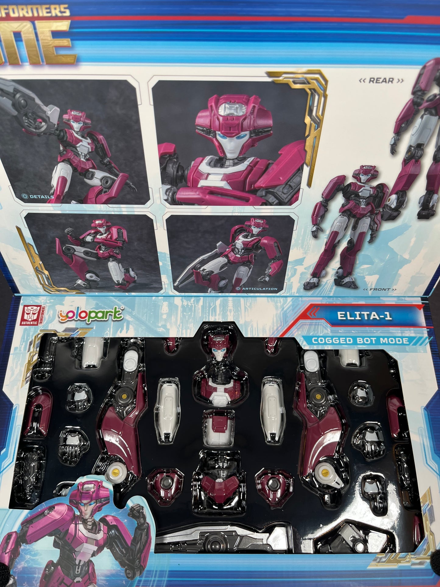 Transformers ONE - 17.5cm Elita-1 Cogged Mode Model Kit - AMK Series