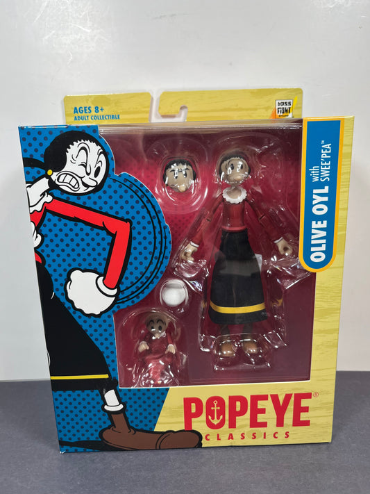 Boss fight Studio Popeye Classics Action Figure Olive Oyl