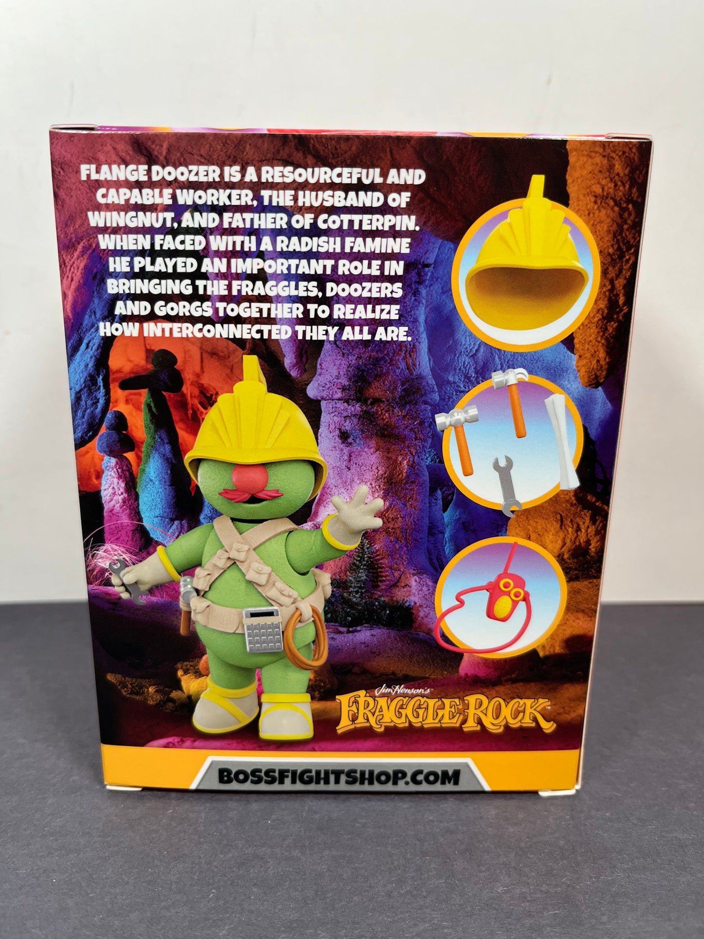 Boss Fight Studio Fraggle Rock Action Figure Flange Doozer