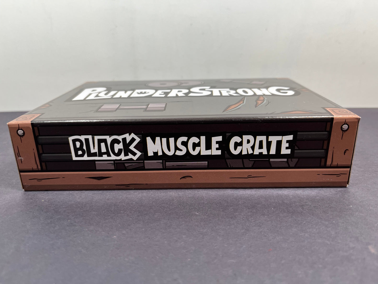 Plunderlings Plunderstrong Black Muscle Crate 1/12 Scale Figure Add-Ons BlacJak