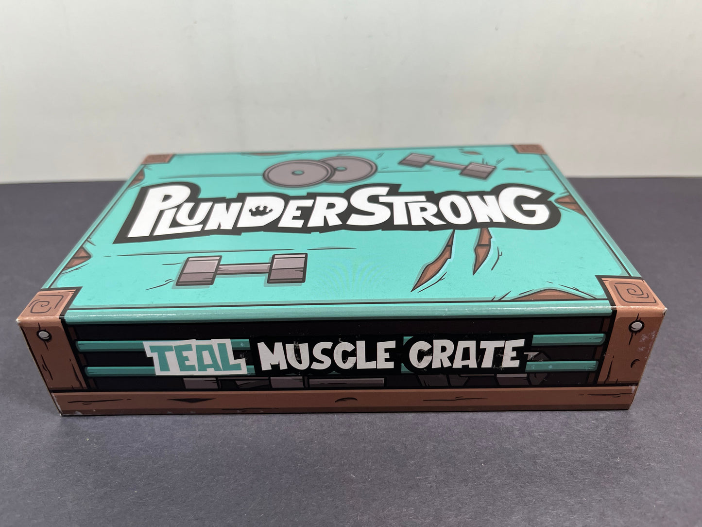 Plunderlings Plunderstrong Teal Muscle Crate 1/12 Scale Figure Add-Ons Skiff