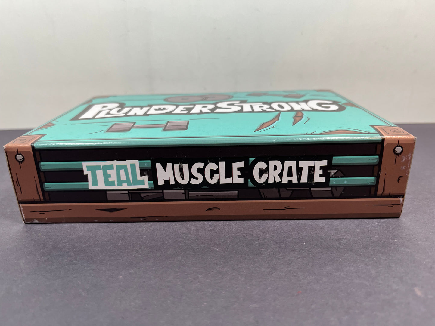 Plunderlings Plunderstrong Teal Muscle Crate 1/12 Scale Figure Add-Ons Skiff