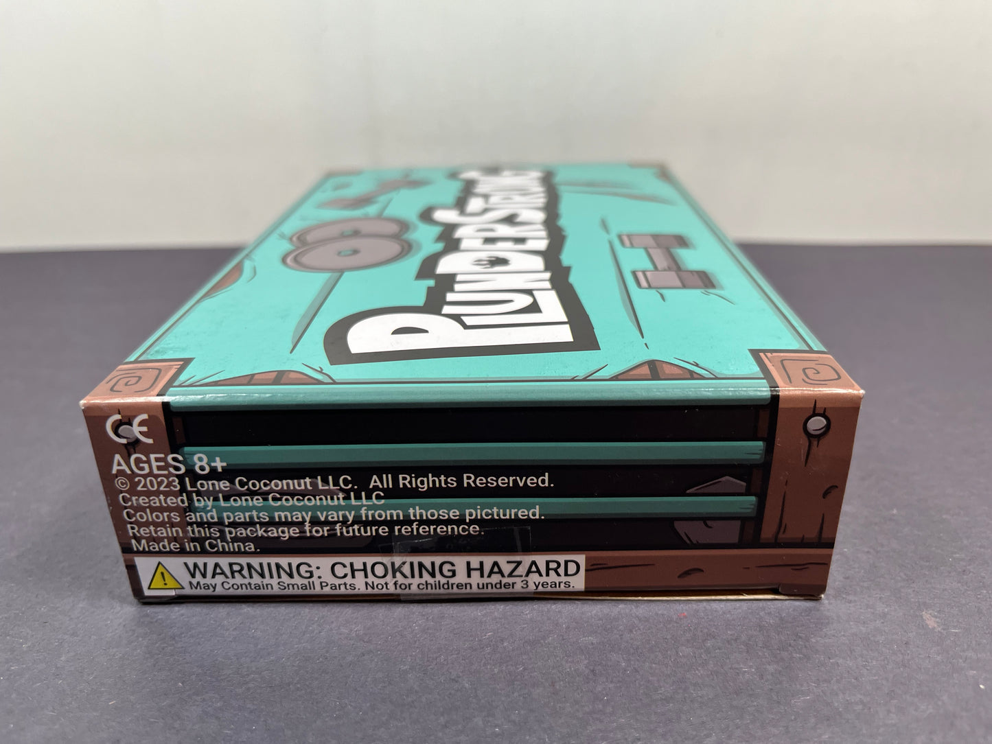 Plunderlings Plunderstrong Teal Muscle Crate 1/12 Scale Figure Add-Ons Skiff