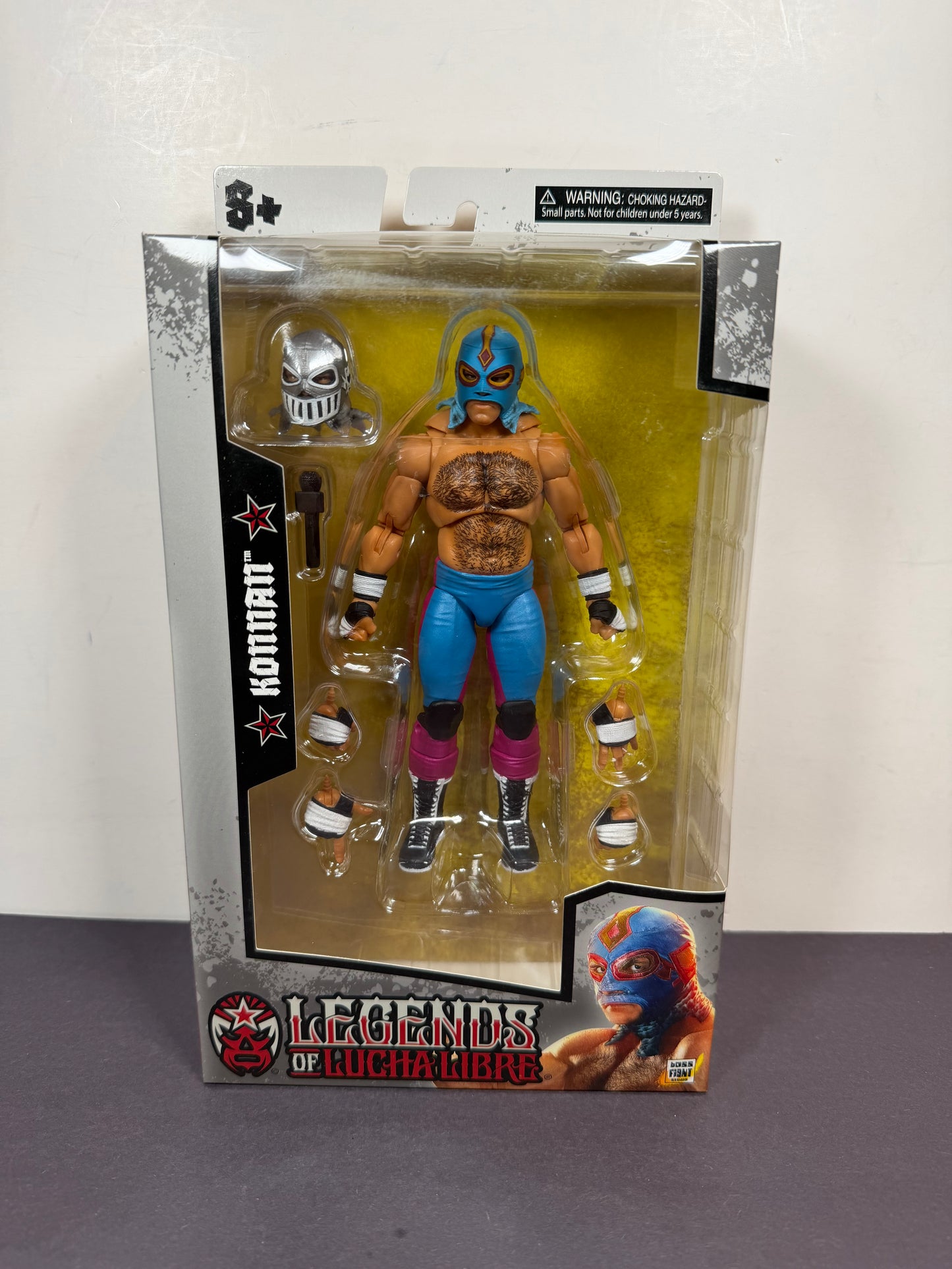 Boss Fight Studio Legends of Lucha Libre Premium Konnan Action Figure